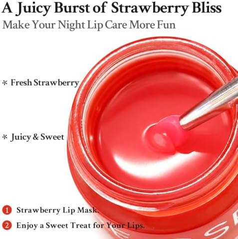 SPODARE Sleeping Lip Mask Strawberry - Image 2