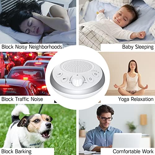 Loud Pink Noise Sound Machine Sleep Machine Nostop 30 Soothing Sounds - Image 6
