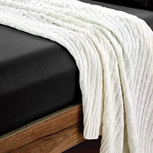 FreshCulture Queen Fitted Sheets, Bulk Pack of 6, Deep Pocket, Soft Microfiber - Image 5