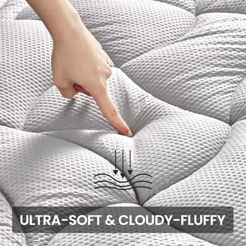 SLEEP ZONE Cooling Mattress Topper Twin XL - Image 3
