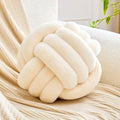 Uvvyui Knot Pillow Ball Home Decorative Pillows Round Throw Pillow by Uvvyui