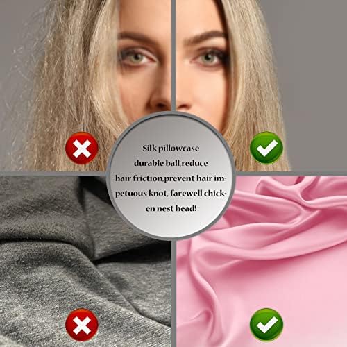 Silk Pillow Cases 2 Pack, Soft Breathable and Sliky Queen Size Pillow Cases Set - Image 5