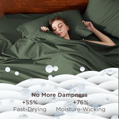 Bedsure Deep Pocket King Sheet Set - Image 3