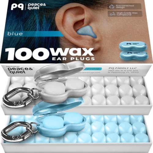 Peace&Quiet | PQ 100 Wax Ear Plugs by PeaceQuiet
