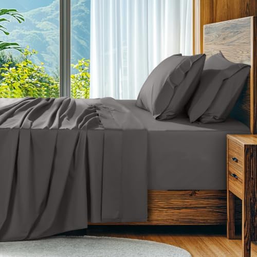 SONORO KATE 1000 Series 100% Egyptian Cotton Full Sheets, Extra Deep Pocket by SONOROKATE