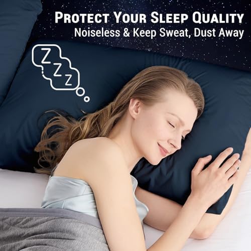 Gogreen Bamboo Rayon Waterproof Pillow Protector, Breathable Cover, Cooling Case - Image 5