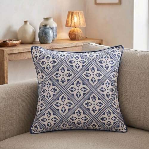 patdrea Designer French Linen Throw Pillow Cover - Image 2