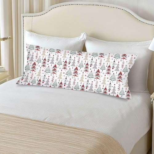 Christmas Lumbar Pillow Cover 14x36 Long Body Pillow Covers - Image 5