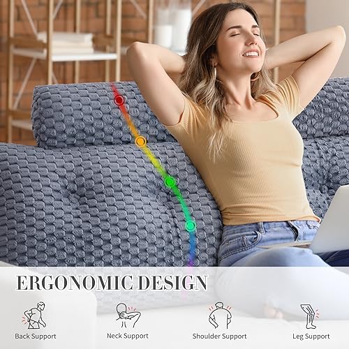 EUHAMS Headboard Pillow Queen - Image 3