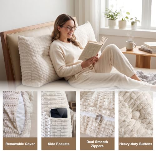 Headboard Pillow King, Triangle Pillows - Image 6
