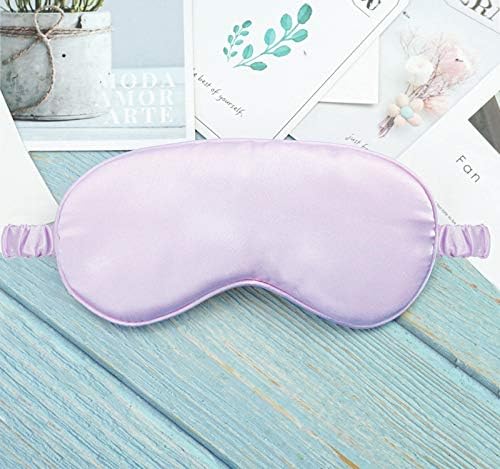 Silk Eye Mask for Sleeping Lavender Sleep Mask for Men Women, Soft Eye - Image 2