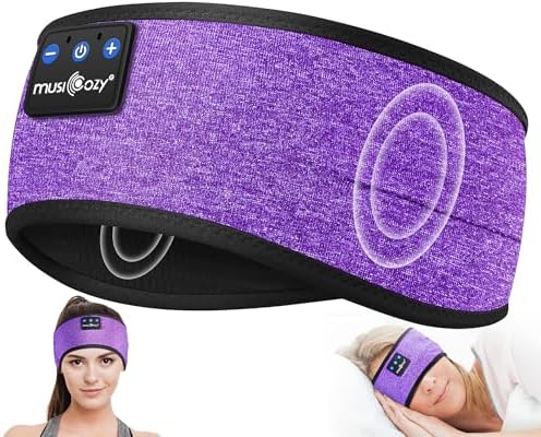 MUSICOZY Sleep Headphones Bluetooth Headband Headphones by MUSICOZY