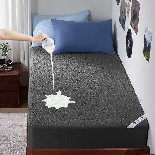 BEDLORE Waterproof Mattress Protector, Twin XL Size Mattress Pad by Bedlore