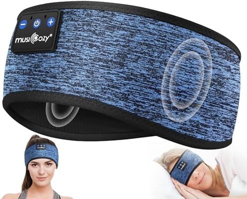 MUSICOZY Sleep Headphones Bluetooth Headband Headphones by MUSICOZY