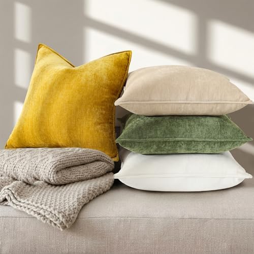 decorUhome Chenille Rust Velvet Throw Pillow Covers 12x20 Set of 2 - Image 6