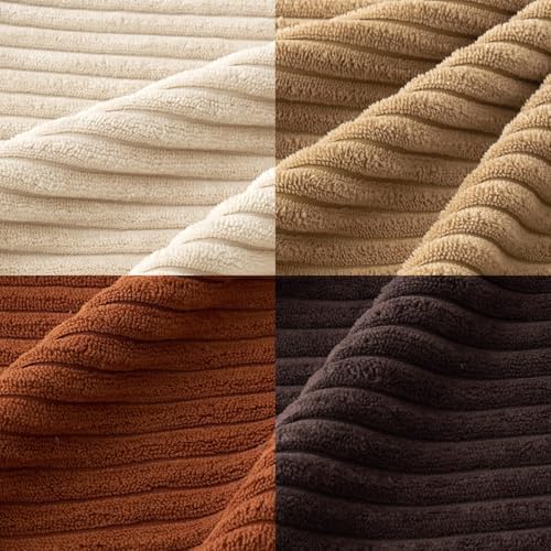 MIULEE Fall Decorative Throw Pillow Covers Chocolate Brown Rust 20x20 - Image 3