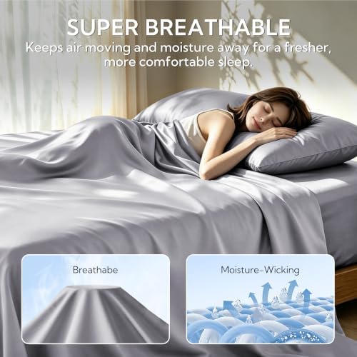 MR&HM King Pillowcase Set of 2, Cooling & Breathable - Image 3