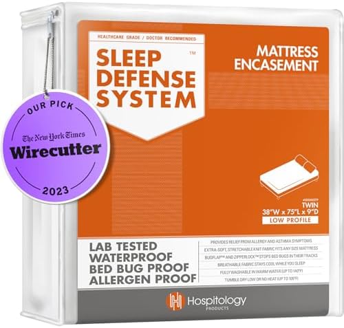 HOSPITOLOGY PRODUCTS Zippered Mattress Encasement by HOSPITOLOGY