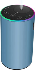Waterless Essential Oil Diffuser, 7 Colors LED Light, Battery Powered Mini by konchile
