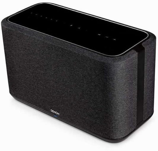 Denon Home 350 Wireless Smart Speaker – Powerful Stereo Sound, Wi-Fi & Bluetooth, HEOS Built-in, Alexa Built-in, Siri & AirPlay 2, Spotify Connect, Multi-Room Support, Black
