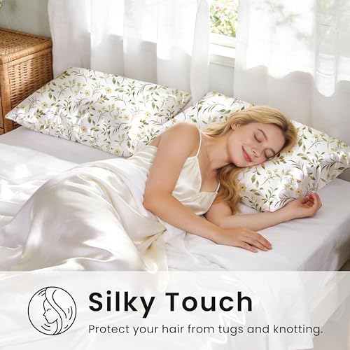 EXQ Home Satin Pillowcase for Hair and Skin Queen - Image 4