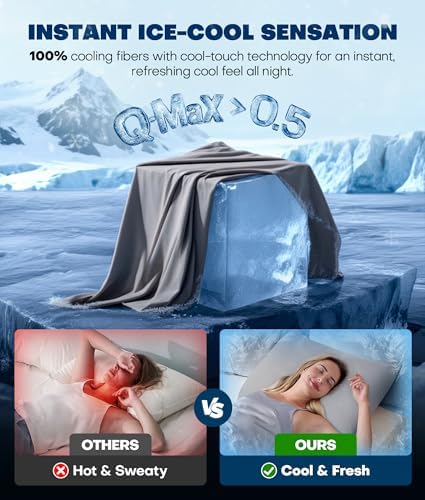 Ultra-Chill Cooling Pillowcase Set of 2 - Image 2