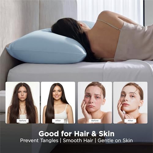 Bedsure Cooling Pillow Cases Queen Size Set of 2 - Image 5