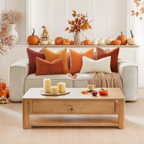 Kevin Textile Soft Corduroy 14"x24" Lumbar Pillow Cover 1 Pack, Burnt Brick - Image 6