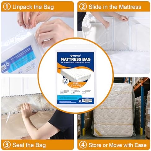 2 Pack King/Cal King Mattress Bag - Image 6