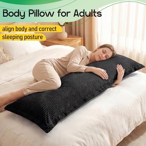 1 MIDDLE ONE Body Pillow, Memory Foam Body Pillows - Image 5