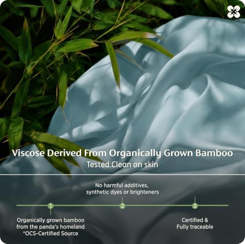 Bedsure PureWoven 100% Viscose Derived from Bamboo, King Size Sheets Set - Image 3