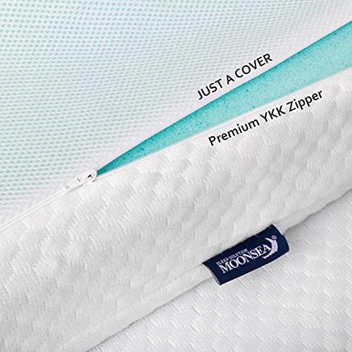 Full XL Mattress Topper Cover 3-4 Inch, Removable Zippered Cover - Image 6