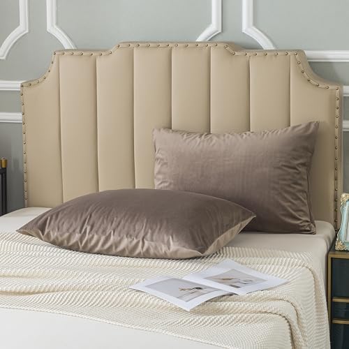 H HOUSEHOLD Set of 2 Velvet King Size Pillowcase, Soft and Cozy Luxury Fuzzy - Image 2