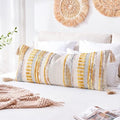 NUYECY Chenille and Cotton Long Pillow by NUYECY