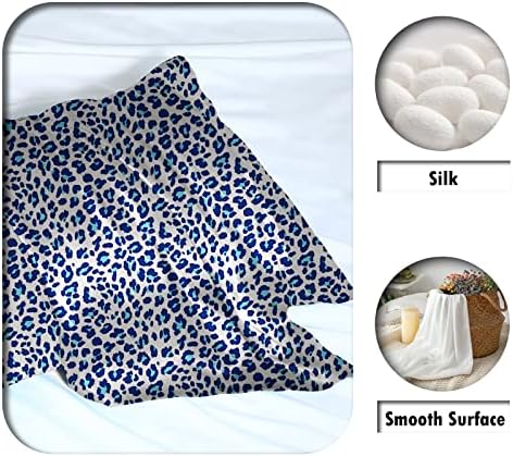 Mulberry Silk Pillowcase for Hair and Skin Standard Size Leopard Print Pillow - Image 2