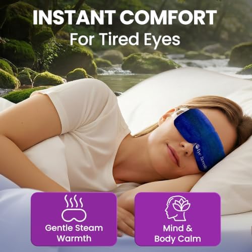 Eye Serenity Steam Eye Mask, Heated Eye Mask Fast Relief - Image 4