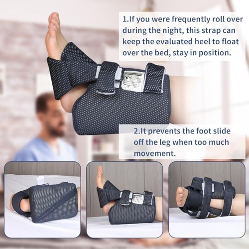 Add-on Secure Strap Prevent 3D Heel Protector from Shifting or Falling Off - Image 3