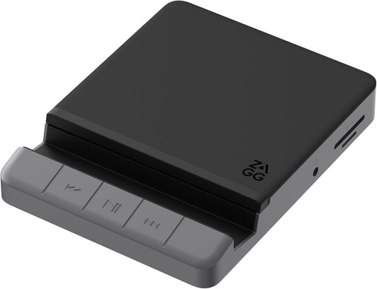 ZAGG 6-Port Media Hub – for iPad, Chromebook, Android & More – HDMI 4K 60Hz, USB-C PD 100W, USB-A 3.2 10Gbps, SD & MicroSD Card Readers, Audio Jack – Compact & Durable w/Media Buttons