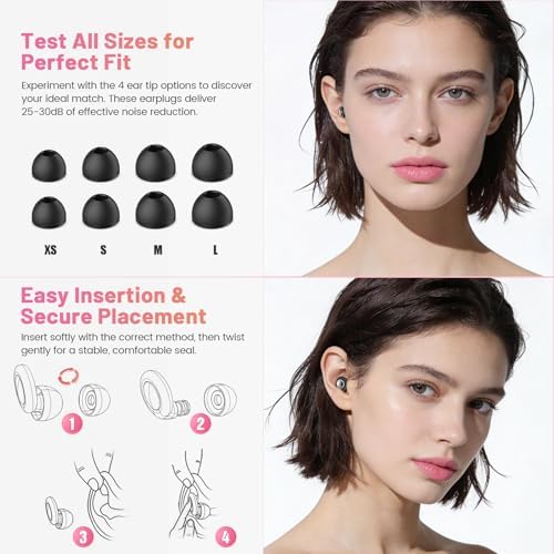 Earplugs for Hearing Protection and Noise Reduction, Sleeping Noise Cancelling - Image 5