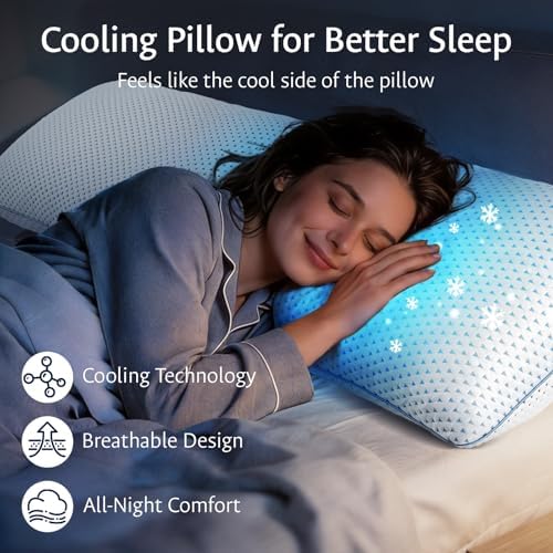 Adjustable Cooling Gel Shredded Memory Foam Pillow King Size - Image 2