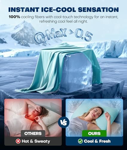 Ultra-Chill Cooling Pillowcase Set of 2 - Image 2