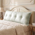 WOWMAX Headboard Pillow Full Dorm Reading & Body Pillow by WOWMAX
