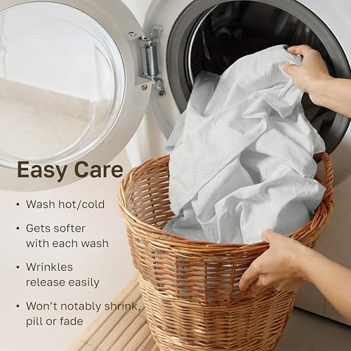 California Design Den 600 TC Set of 2 Pillowcase Sets Standard Size - Image 6