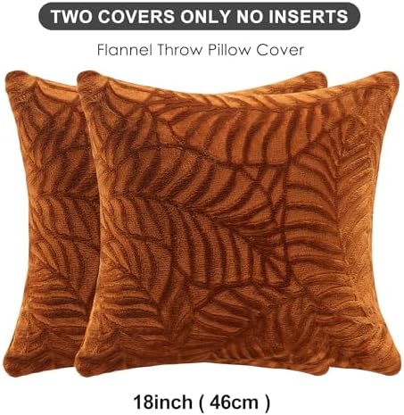 SOCHOW Fall Decorative Throw Pillow Covers 18x18 Inches Set of 2 - Image 5