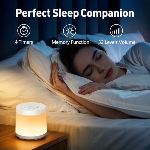 Rechargeable Nursery Night Light Sound White Noise Machine - Image 5