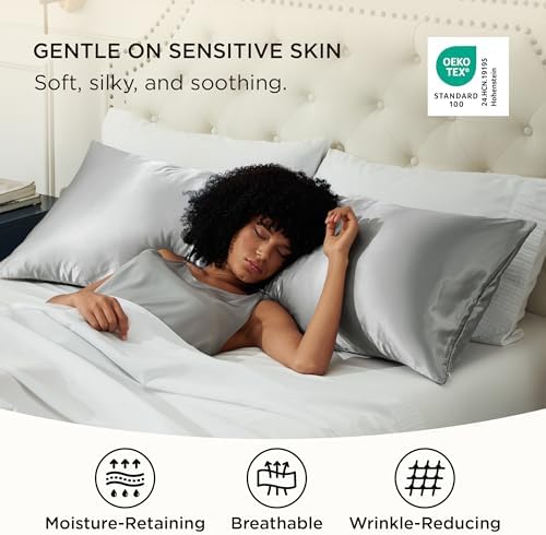 Bedsure Satin Body Pillow Cover - Image 2