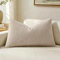 MIULEE Textured Boucle Lumbar Pillow Cover by MIULEE