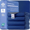 Accompagner Incontinence Bed Pads Washable Waterproof, Ultra-Absorbent Reusable by Accompagner