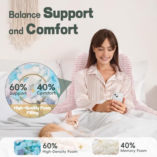 21" Higher Large Reading Pillow - Image 2