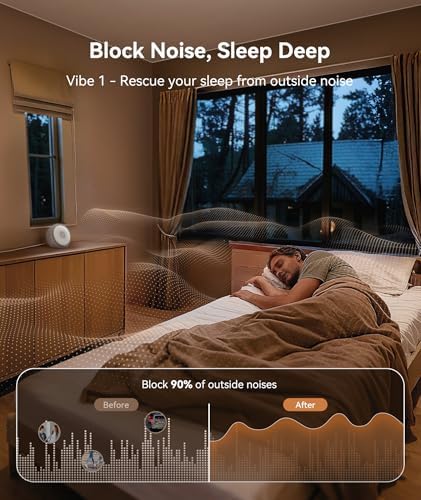 Dreamegg White Noise Machine for Adults - 10W Powerful Sound Machine - Image 2